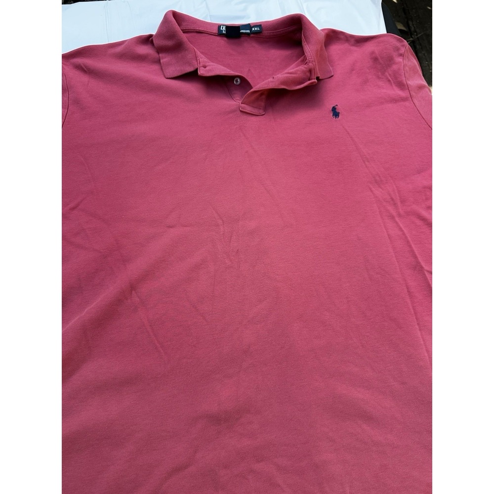 Polo Ralph Lauren Classic Polo Shirt Dark Pink Size XXL